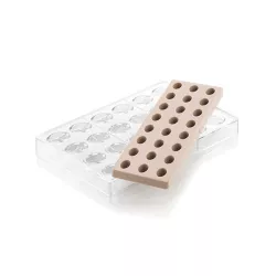 Set per praline ovale, 24 praline