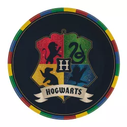Pappteller Harry Potter Ø 23 cm, 8 Stück für Zauberer-Party