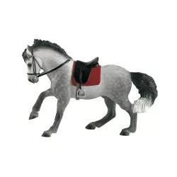 Andalusian gelding play figure as a cake topper