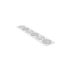 1 tappetino in silicone "Palla di neve
