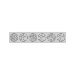 1 "Snowball" silicone mat