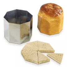 Stampo ottagonale per pane da festa