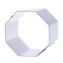 Octagonal party bread baking tin