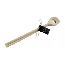 Wooden spoon heart hole