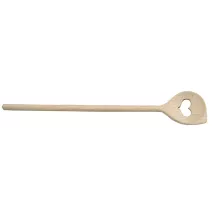 Wooden spoon heart hole
