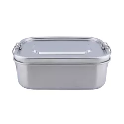 Edelstahl-Lunchbox 165 x 128 x 57 mm