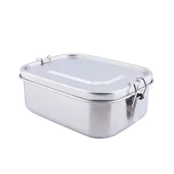 Boîte à lunch en acier inoxydable 165 x 128 x 57 mm