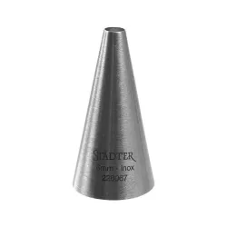 Bocchetta tonda 6 mm per gocce e decorazioni su torte