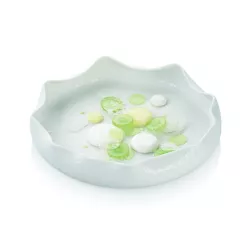 Dessert mold circle made of silicone, 3 pieces