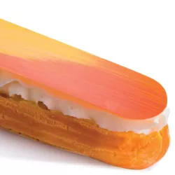 Silicone template for eclairs, 10 pieces (13.2 x 3.2 cm)