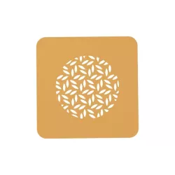 Silicone stencil leaves, 2 pieces