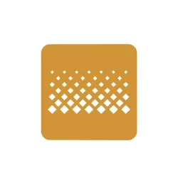 Silicone stencil squares, 2 pieces