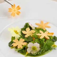Silicone mould for wafer sea of blossoms