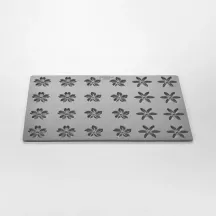 Moule en silicone mer de fleurs en gaufrette