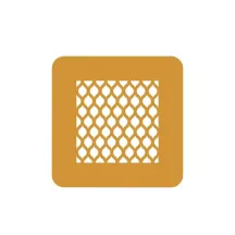 Silicone stencils Alambra, 2 pieces