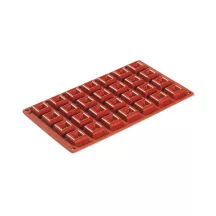 stampo in silicone Quadrato 3 cm, 28 cavità