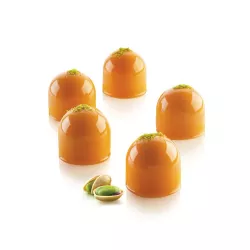 Silicone mold dome Ø 4 cm, 15 pieces