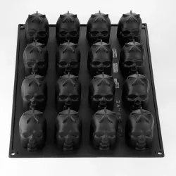 Silikonform Totenkopf