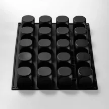 Silicone mold with 20 cube trays