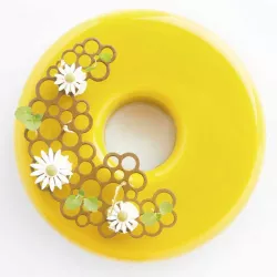 Silicone mold for Hüppen half moon circles
