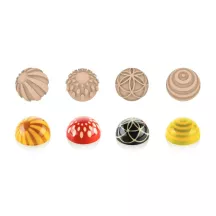 Set di Timbri in silicone per Praline, 5 pezzi