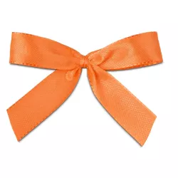Masche mit Clip, orange