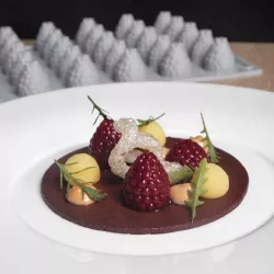 Silikonform Brombeere