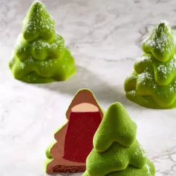 Moule en silicone Sapins, 20 pièces