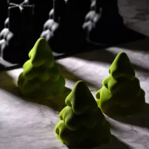 Silicone mold Christmas trees, 20 pieces