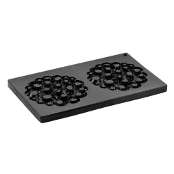 Moule en silicone Corail Ø 13.5 cm, 2 pièces