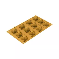 Silicone mold for artichoke motifs, 12 pieces