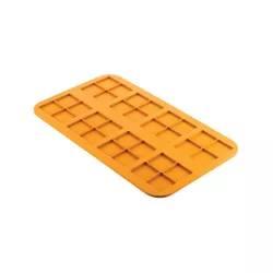 Silikonbackform Quadrate, 32 Stück