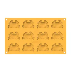 Silicone baking mold crabs, 12 pieces