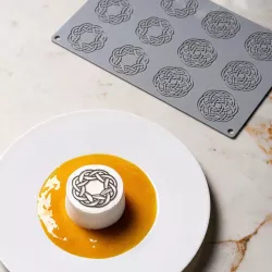 Stampo in silicone per Hüppen Intrecciato, 12 pezzi