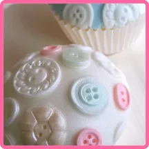 Stampo in silicone bottoni, piccoli