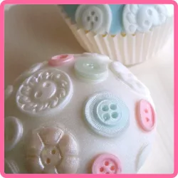 Stampo in silicone bottoni, piccoli