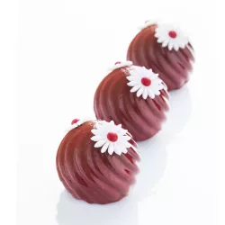 Moule 3D en silicone Boule Twist