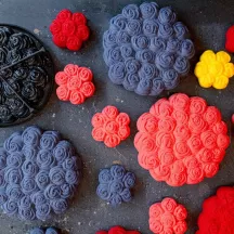 Stampo in silicone Bouquet di Rose, 12 pezzi