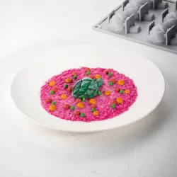 Moule en silicone Artichauts, 9 pièces