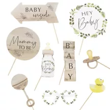 Accessoires photo pour fête de bébé