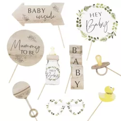 Accessori fotografici per baby shower