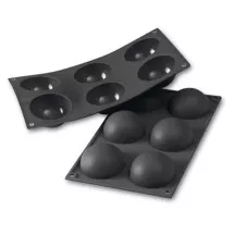 Silikonbackform Halbkugel Ø 7 cm, 6er