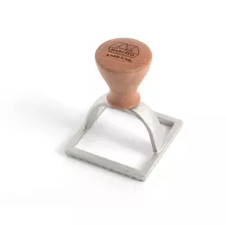 Ravioli-Ausstecher quadratisch 6.8 cm mit Holzgriff