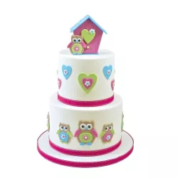 Cookie cutter set owls mommy and baby