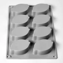 Stampo in silicone Mezzo limone, 8 pezzi