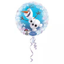 Palloncino foil rotondo Olaf (Frozen), Ø 43 cm
