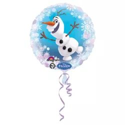 Olaf Folienballon rund (Frozen), Ø 43 cm