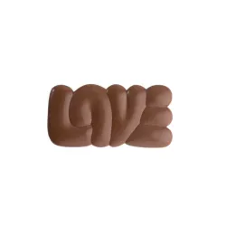 Love chocolate bar mold