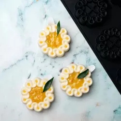 Stampo in silicone pasticceria elegante, 12 pezzi