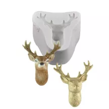 Deer head silicone embosser